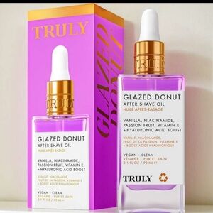 TRULY Glazed Donut After Shave Oil - Purple and Gold